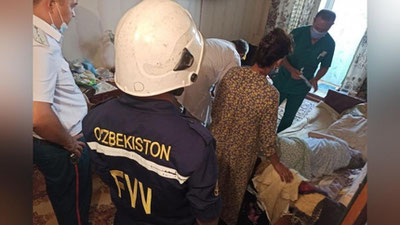 'Farg`onada uyidan qutqarib olingan bemor ayol shifoxonada vafot etdi'ning rasmi