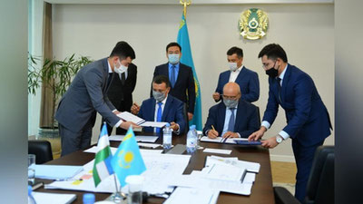 Изрображение 'Узбекистан будет выпускать сельхозтехнику в Казахстане'