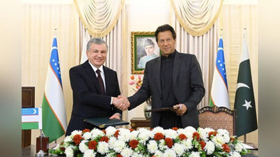 'Ўзбекистон ва Покистон етакчилари стратегик шерикликнинг келгуси қадамлари тўғрисидаги Қўшма декларацияни имзоладилар (фото)'ning rasmi