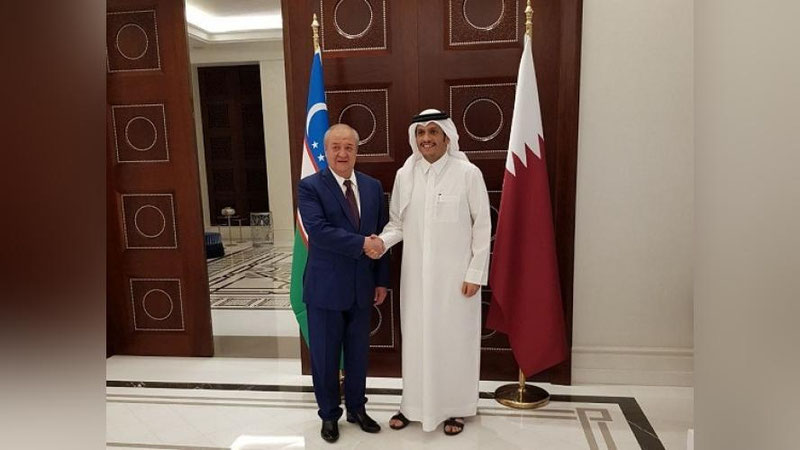 Изрображение 'В ДОХЕ ПРОШЛА ВСТРЕЧА ГЛАВ МИД УЗБЕКИСТАНА И КАТАРА'