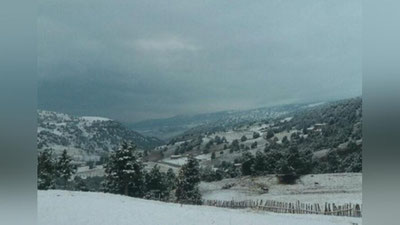 'Ayni paytda Zomin tog`liklarida qor yog`moqda (video)'ning rasmi