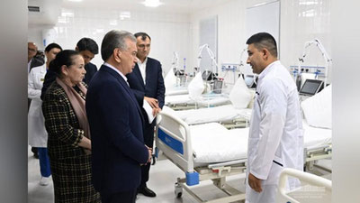 Изрображение 'В Карши построен филиал Республиканского медицинского центра здоровья матери и ребенка'