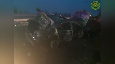 'Samarqanddan Toshkentga ketayotgan "Epica" Jizzaxda butunlay yonib ketdi (foto)'ning rasmi