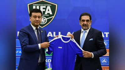 Изрображение 'НЕМЕЦКАЯ КОМПАНИЯ ЗАЙМЕТСЯ ЭКИПИРОВКОЙ СБОРНЫХ УЗБЕКИСТАНА ПО ФУТБОЛУ'