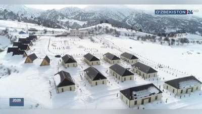 Изрображение 'В СВОБОДНОЙ ТУРИСТИЧЕСКОЙ ЗОНЕ "ЧАРВАК" ОТКРЫЛАСЬ ЗОНА ОТДЫХА (ВИДЕО)'