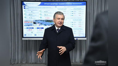 'Prezident Urganchdagi texnoparkni borib ko`rdi'ning rasmi