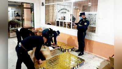 'Ohangaronga katta miqdordagi pirotexnika vositalarini  olib kirmoqchi bo`lgan shaxs ashyoviy dalillar bilan ushlandi'ning rasmi