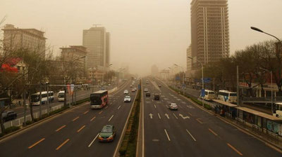 'Pekin bir oy ichida ikkinchi bor qum bo`roni ostida qoldi (video)'ning rasmi