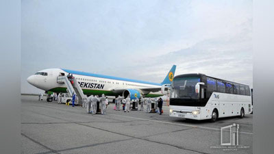 Изрображение 'Среди пассажиров рейса "Стамбул-Бухара" выявили троих зараженных'