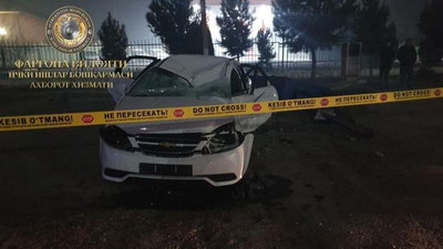 'Uchko`prik tumanida “Lasetti-2” urib yuborgan piyoda hodisa joyida vafot etdi'ning rasmi