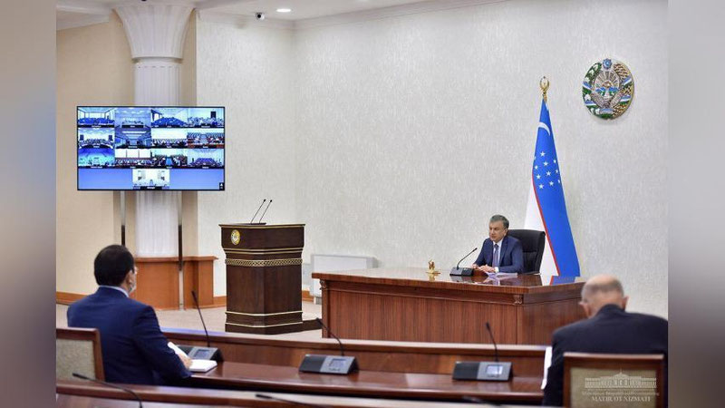 'Президент: "Эҳтиёжмандларга моддий ёрдам, озиқ-овқат ва дори-дармон етказиб бериш тизими “соат”дай аниқ ишлаши керак!"'ning rasmi