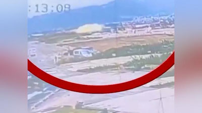 Изрображение 'Крушение самолета в Непале попало на видео'