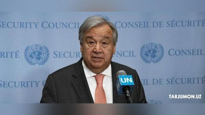 'BMT Bosh kotibi koronavirus IShID va Al-Qoidaga imkoniyat aratganini ma`lum qildi'ning rasmi