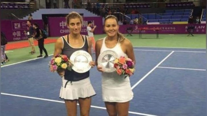 Изрображение 'САБИНА ШАРИПОВА ВЫИГРАЛА СЕРЕБРО ПАРНЫХ СОРЕВНОВАНИЙ ТУРНИРА ITF В КИТАЕ'
