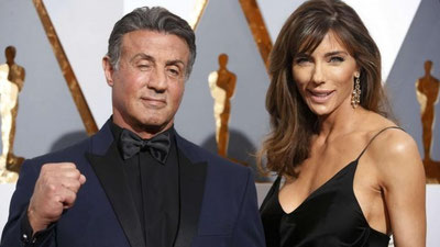 Изрображение 'Супруга Сильвестра Сталлоне подала на развод после 25 лет брака'