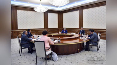 Изрображение 'ПРЕЗИДЕНТ УЗБЕКИСТАНА ПРИНЯЛ ГЛАВУ ЕБРР'