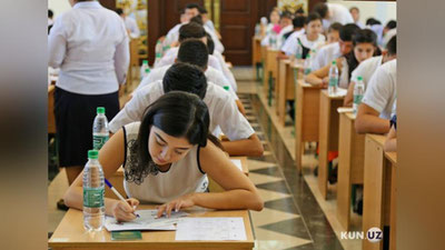 'Jami abituriyentlardan test topshirish uchun 80 milliarddan ko‘proq pul tushgan'ning rasmi