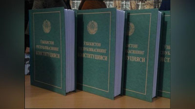 'O`zbekiston Konstitusiyasi ilk bor Brayl alifbosida nashr etildi'ning rasmi