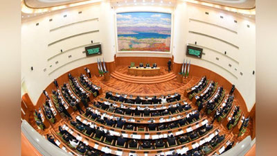 'Tanzila Norboeva va bir guruh senatorlar “Mehnat faxriysi” ko`krak nishoni bilan taqdirlandi'ning rasmi