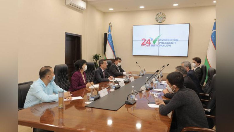 'Turkiya Oliy saylov kengashi delegasiyasi O`zbekistonga tashrif buyurdi'ning rasmi