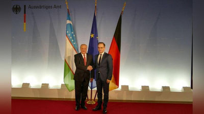 Изрображение 'В Берлине прошла встреча глав МИД Узбекистана и ФРГ'