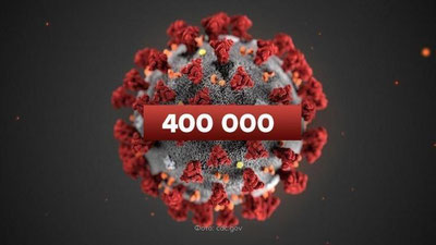 Изрображение 'Число заболевших коронавирусом в мире превысило 400 000'