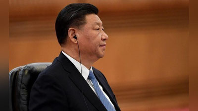 Изрображение 'Лидер КНР впервые за 6 лет прибыл в США (видео)'