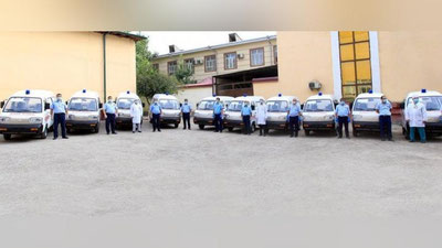 'Andijonda tez tibbiy yordam xizmatiga 16 ta "Damas" keltirildi'ning rasmi