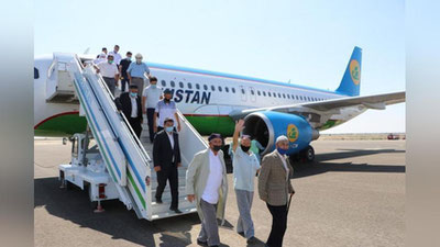 'Mo`ynoq aeroportida ilk AIRBUS A-320 samolyot parvozi amalga oshirildi'ning rasmi