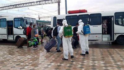 'Mingga yaqin yurtdoshimiz maxsus poezdda Rossiyadan olib kelindi'ning rasmi
