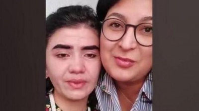 'Samarqandda eri majburlab pampers edirgan va doimiy xo`rlanib kelingan ayolni hokimlik yarashtirmoqchi'ning rasmi
