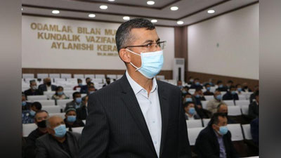 'Sobiq prokuror Mirishkor tumaniga hokim bo`ldi'ning rasmi