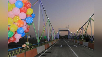 'Samarqand shahri, Oqdaryo va Jomboy tumanlarini bog`lovchi ko`prik foydalanishga topshirildi'ning rasmi