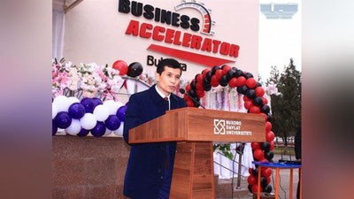 'Buxoroda qariyb 260 mln so`m evaziga biznes akseleratorning tantanali ochilish marosimi bo`lib o`tdi'ning rasmi