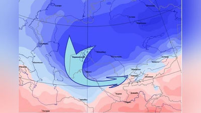 Изрображение 'На Узбекистан надвигаются аномальные морозы'