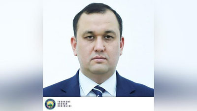 'Toshkent shahar hokimiga maslahatchi tayinlandi'ning rasmi