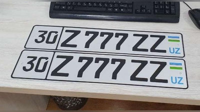 '650 million so`mga sotilgan 30 Z 777 ZZ avtoraqami qayta auksionga qo`yildi'ning rasmi