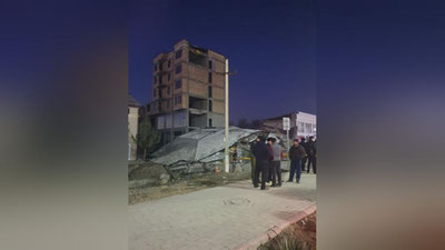 'Jizzaxda qulagan bino bo`yicha prokuratura tomonidan tergovga qadar tekshiruv harakatlari boshlandi'ning rasmi