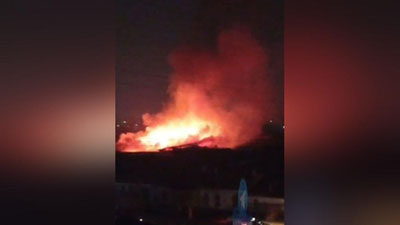 'Tunda Namanganda ikkita xоnadon yonib ketdi'ning rasmi