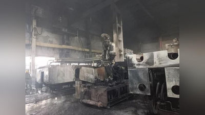 '"Jizzax" erkin iqtisodiy zonasida yong`in sodir bo`ldi'ning rasmi