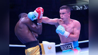 'Bokschimiz Qudratillo Abduqahhorov puerto-rikolik raqibini nokautga uchratdi'ning rasmi