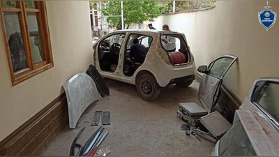 'Andijondan olib qochilgan “Spark” Namangandan “ehtiyot qismlarga ajratilgan” holatda topildi'ning rasmi