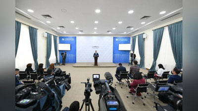 Изрображение 'Представителям СМИ озвучили повестку новой рабочей недели главы государства'