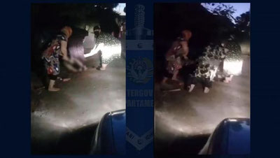 'Xorazmda birovning oilasini buzganlikda ayblangan ayolni tayoq bilan do`pposlashib, sochlarini kesib tashlashdi'ning rasmi