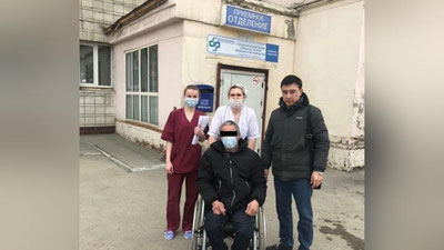 'Rossiyada ikki oyog`idan ajralgan fuqaro O`zbekistonga qaytarildi'ning rasmi