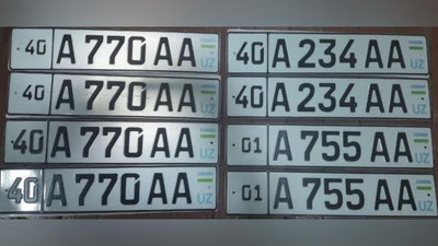 'Avtotransport vositalarining “qalbaki” davlat raqamlari fosh etildi'ning rasmi