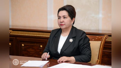 'Barqaror rivojlanish maqsadlariga erishishda parlamentlararo global hamkorlik xalqaro forumi Buxoroda o`tkaziladi'ning rasmi