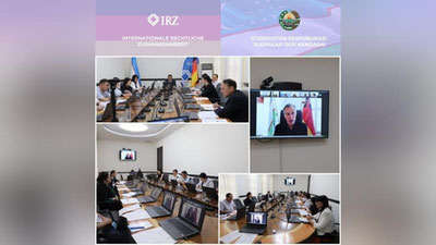 'Sudyalar oliy kengashida  xalqaro onlayn konferensiya bo`lib o`tdi'ning rasmi