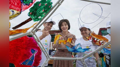 'Ziroat Mirziyoeva Nukusda yangi ekologik loyihaning ochilish marosimida qatnashdi'ning rasmi