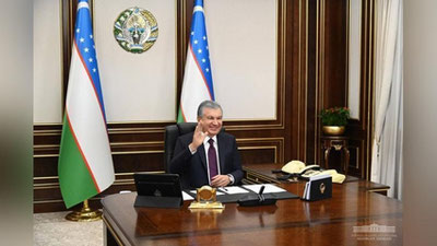 'Shavkat Mirziyoev Oliy Evroosiyo iqtisodiy kengashi yig`ilishida ishtirok etdi'ning rasmi